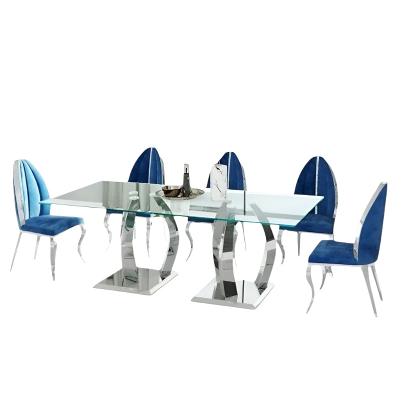 Dining Room dining tables Alexia Dining Set 9pc
