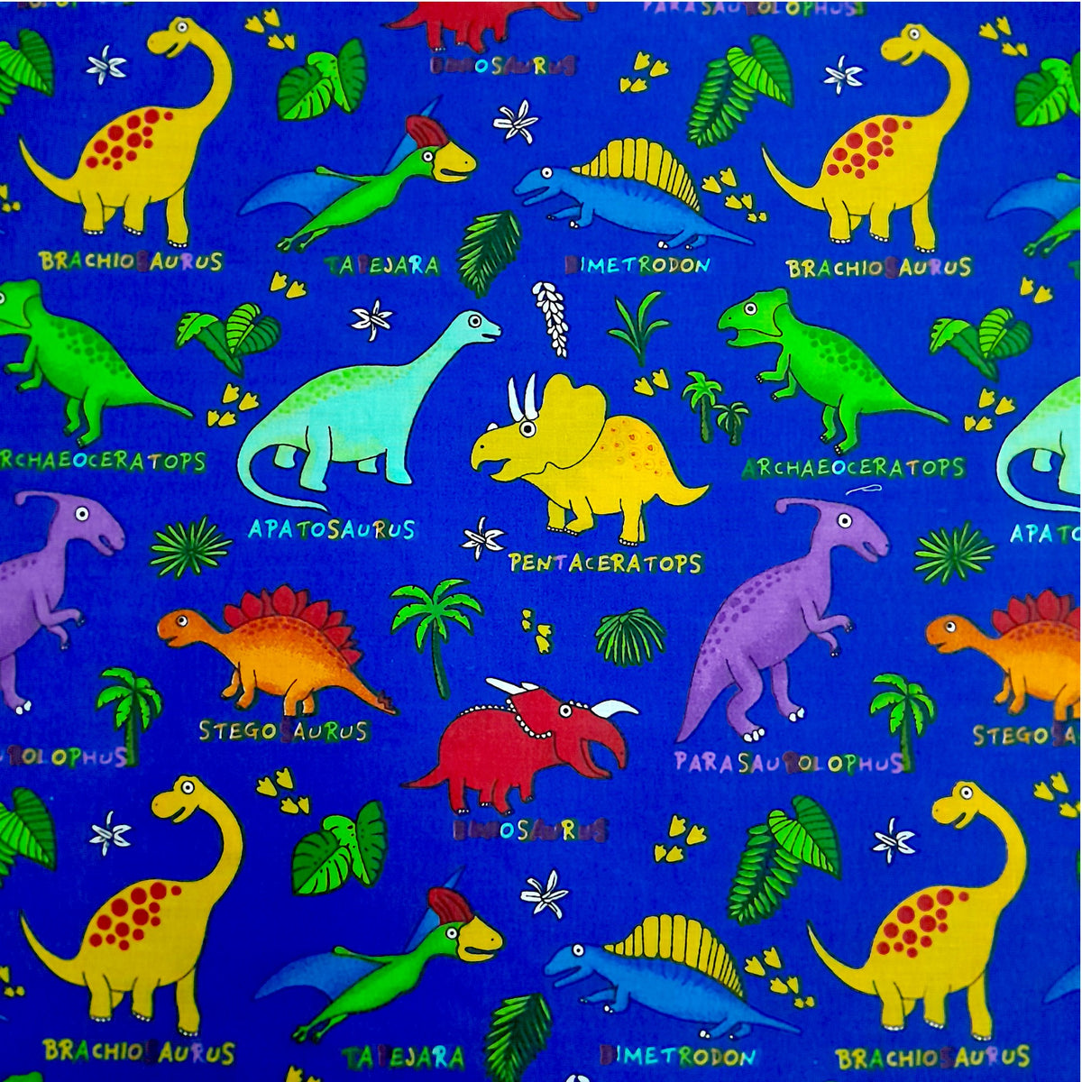 PTD Poly Cotton Dinosaur 240 cm