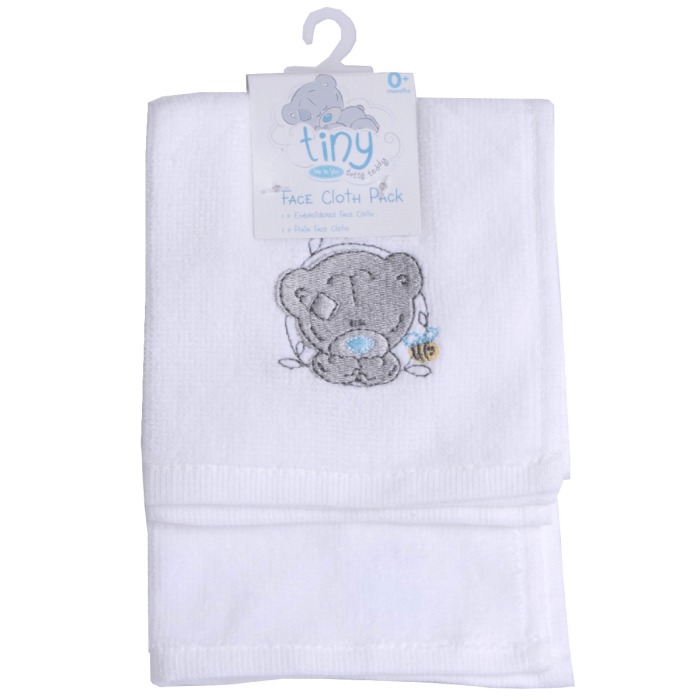Disney kids Beanie Baby 2Pk Face Cloth Tatty Teddy (7486899585113)