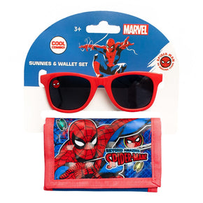 Disney kids Beanie Spiderman Sunnies and Wallet Set (7461490622553)