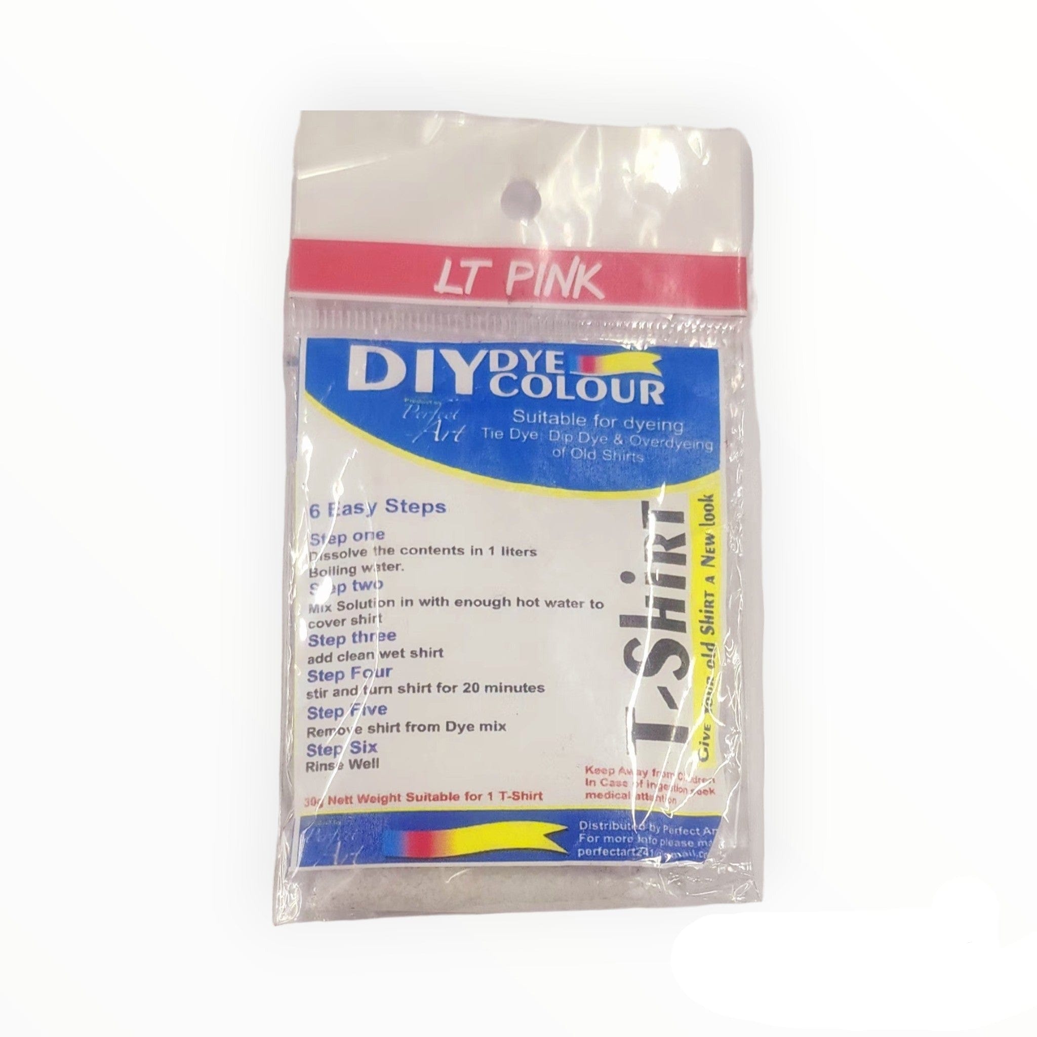 DIY DYE HABBY T-Shirt Fabric Dye 30 g (7758422442073)