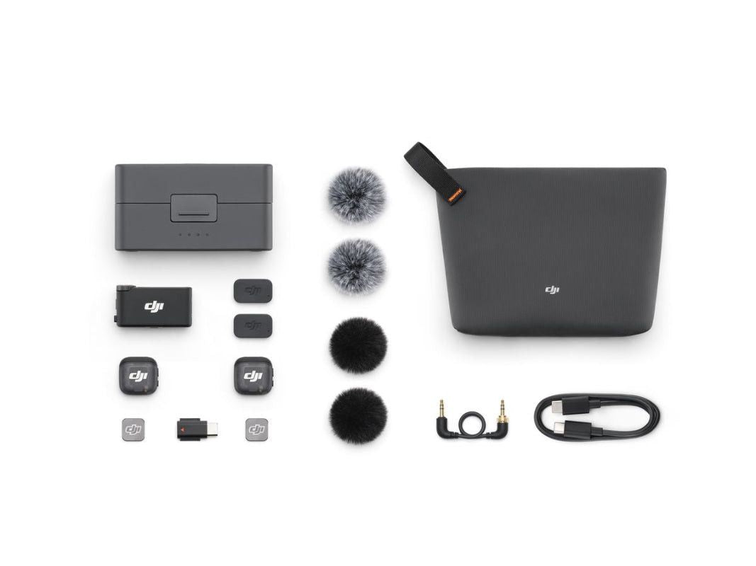 DJI DRONES Dji Mic 3 (2 Tx + 1 Rx + Charging Case)
