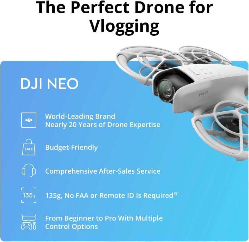 DJI DRONES DJI Neo Drone with Fly More Combo