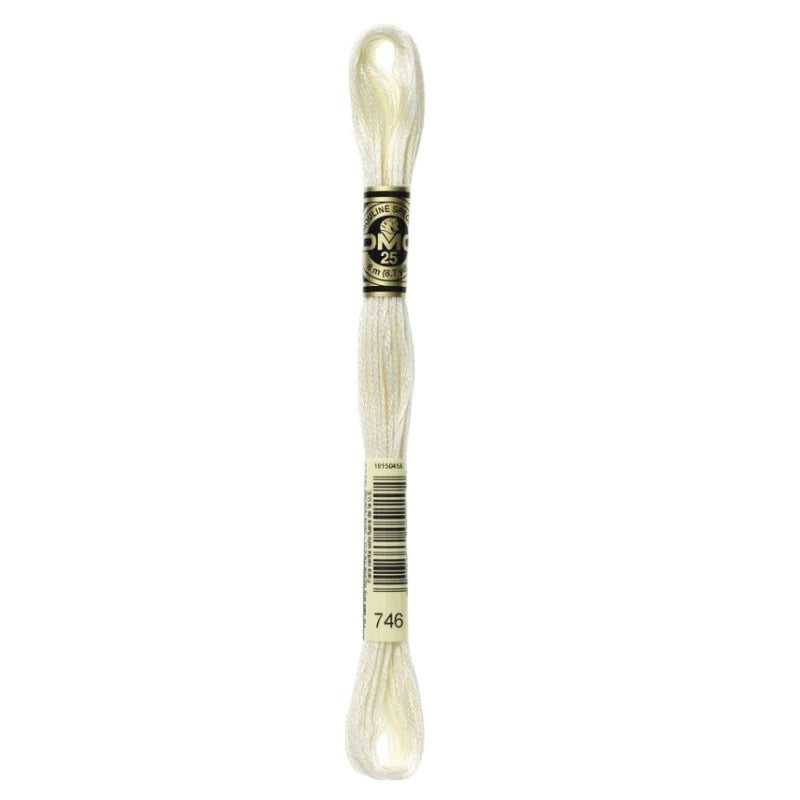 DMC HABBY 746 DMC Stranded Cotton Embroidery Thread (7738222379097)