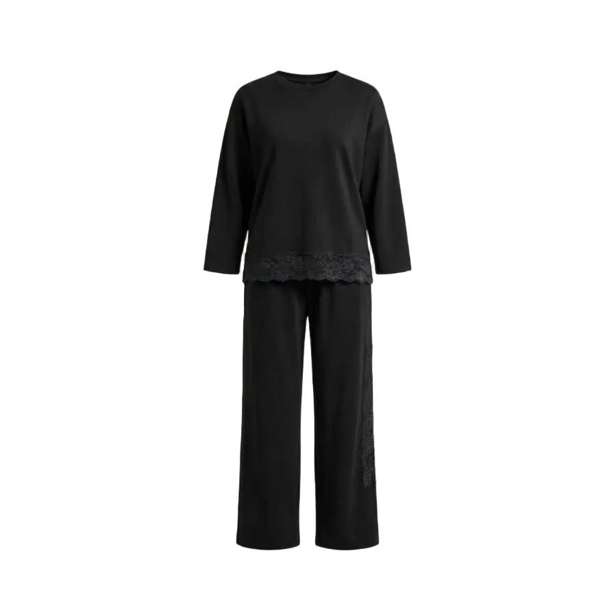 Cocoloco Tara Lace Lounge Tracksuit-Black SU00110-M2018-3