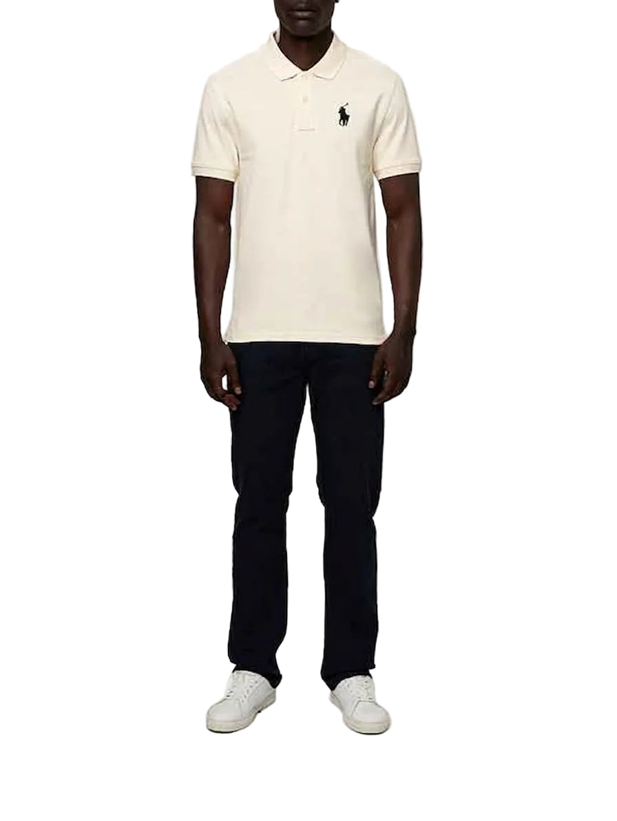 Polo Essential Pique Short Sleeve Golfer-Offwhite 0078595