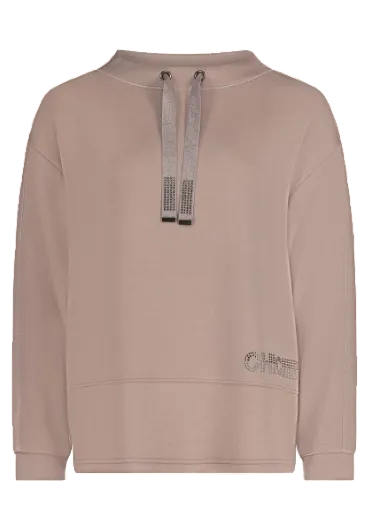 Betty Barclay Loose-Fit Sweatshirt-Smokey Dust 2712/1499
