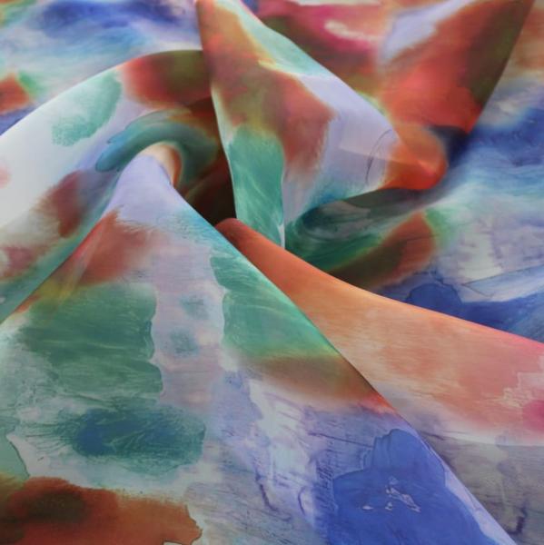 DRESS FABRIC Dress Fabrics DSN. 7 Printed Organdy (7784901836889)