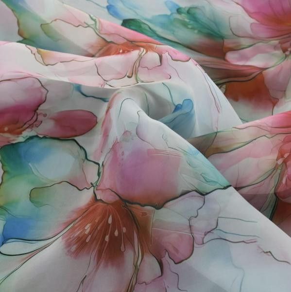 DRESS FABRIC Dress Fabrics Printed Organdy
