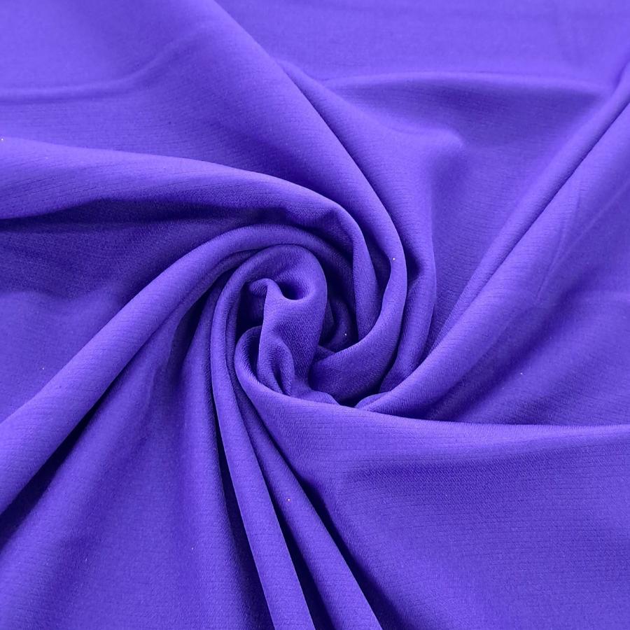 DRESS FABRIC Dress Fabrics Purple Cubic Crepe 150cm (7805828202585)