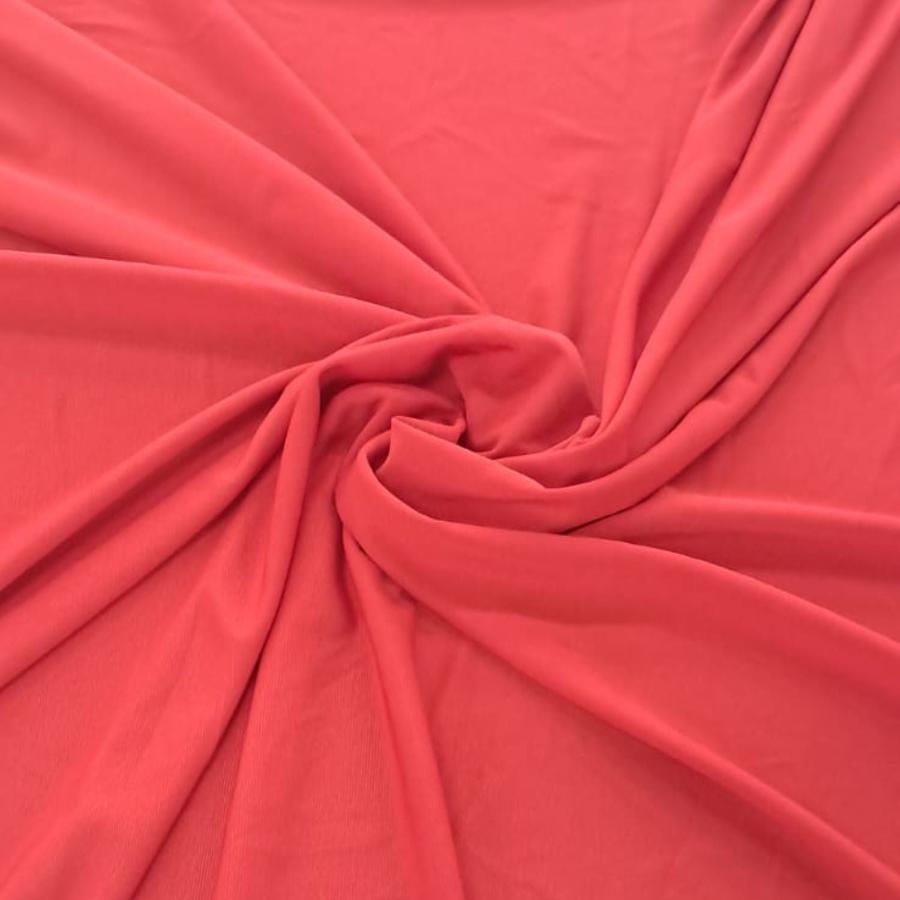 DRESS FABRIC Dress Fabrics Red P/D Bon Bon Spandex (7785247342681)