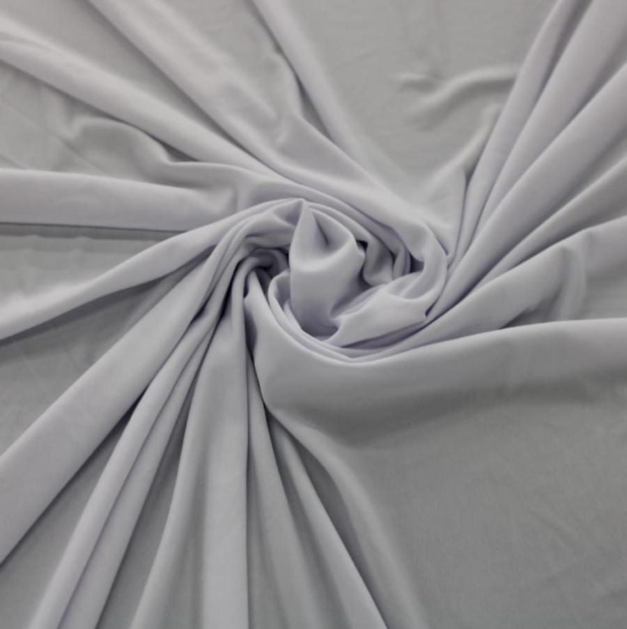 DRESS FABRIC Dress Fabrics White P/D Bon Bon Spandex (7785247342681)