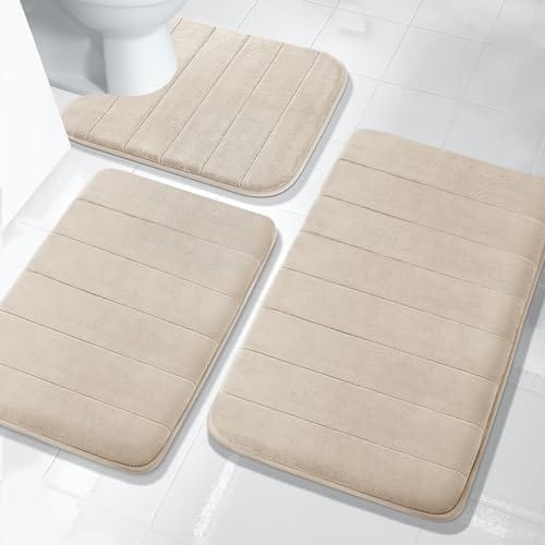 Drimat Bedroom & Bathroom Drimat Memory Foam Bath Mat Beige (7797122826329)