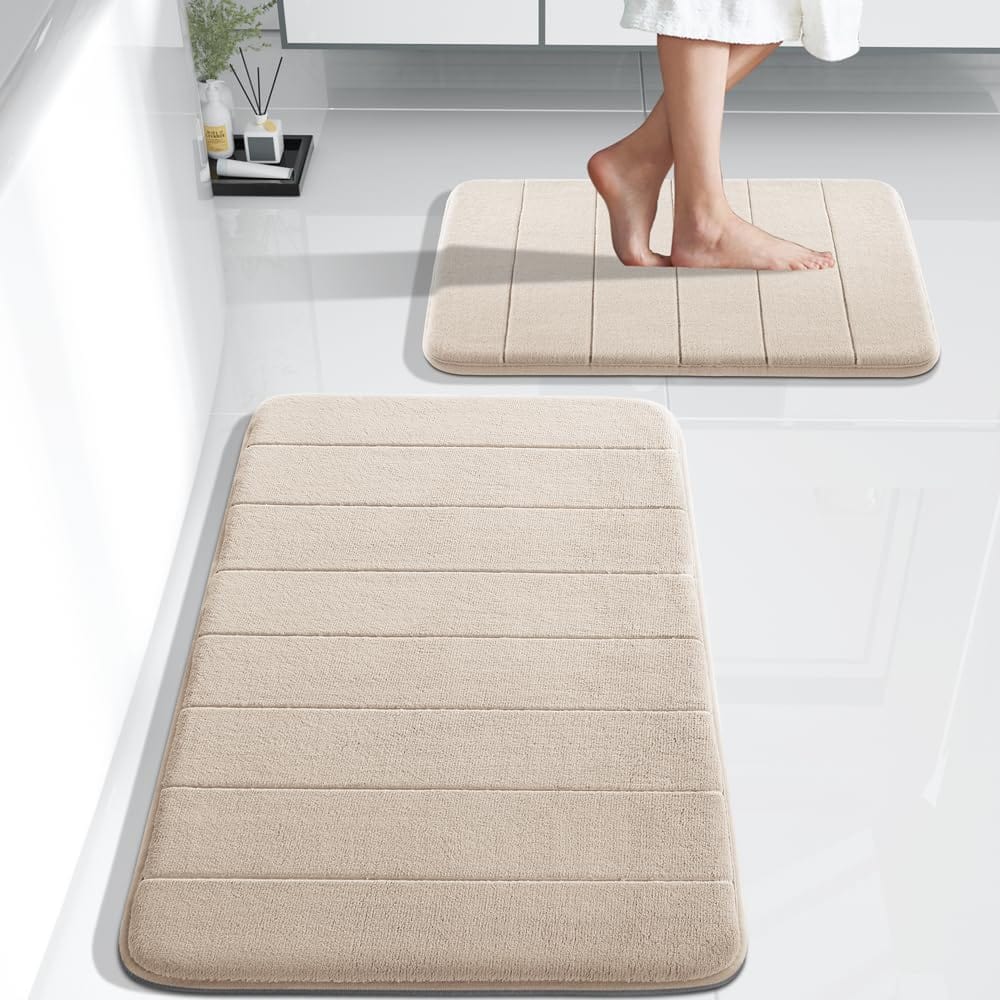 Drimat Bedroom & Bathroom Drimat Memory Foam Bath Mat Beige (7797122826329)