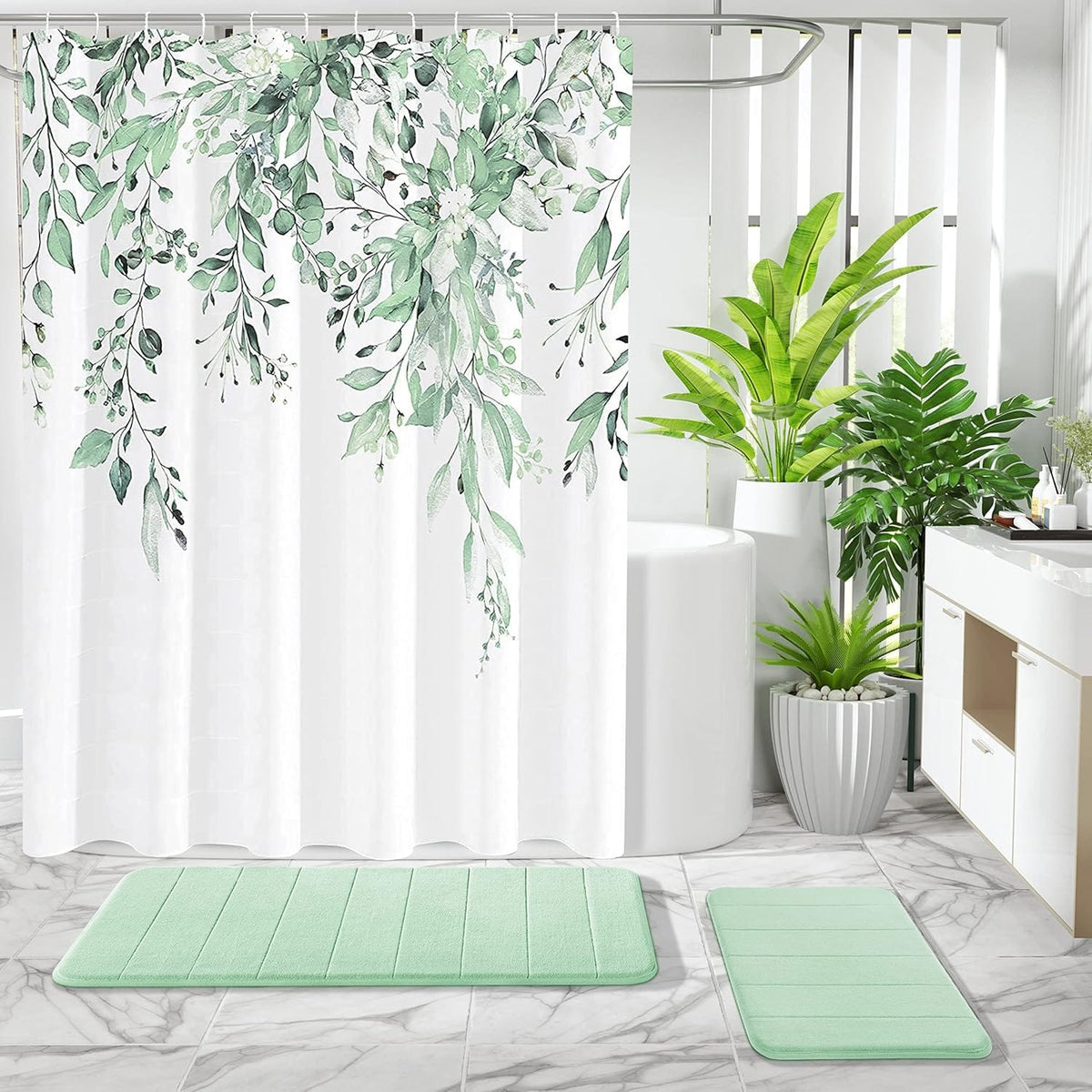 Drimat Bedroom & Bathroom Drimat Memory Foam Bath Mat Duck Egg