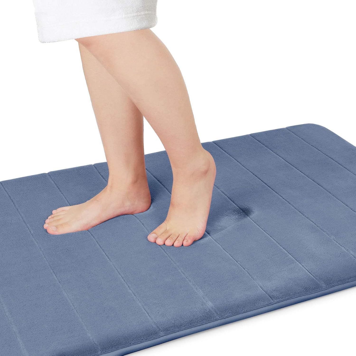 Drimat Bedroom & Bathroom Runner 60cm X 147cm Drimat Memory Foam Bath Mat Airforce Blue (7796986609753)