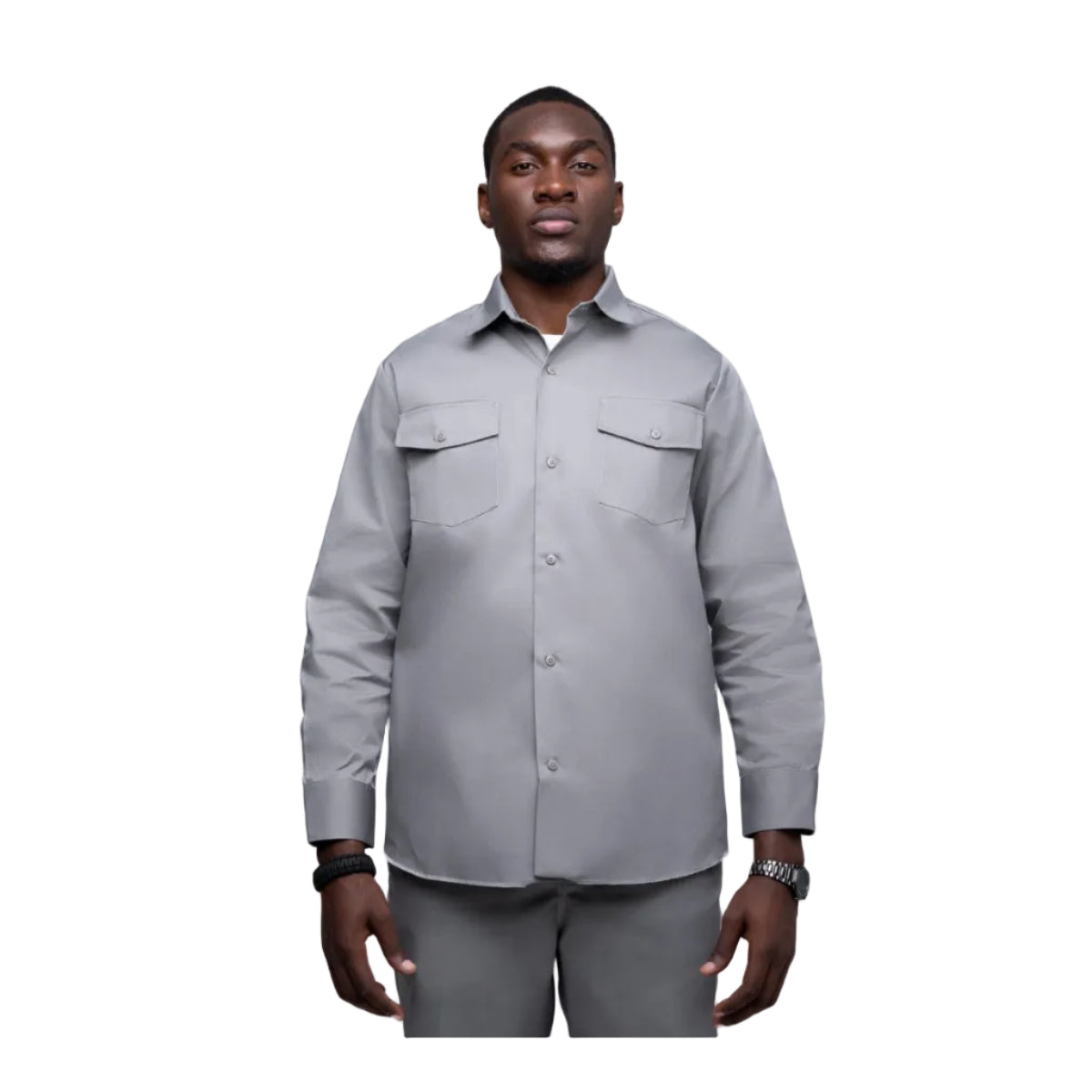 Dickies 847 Men's Shirt-Silver Grey 0005135