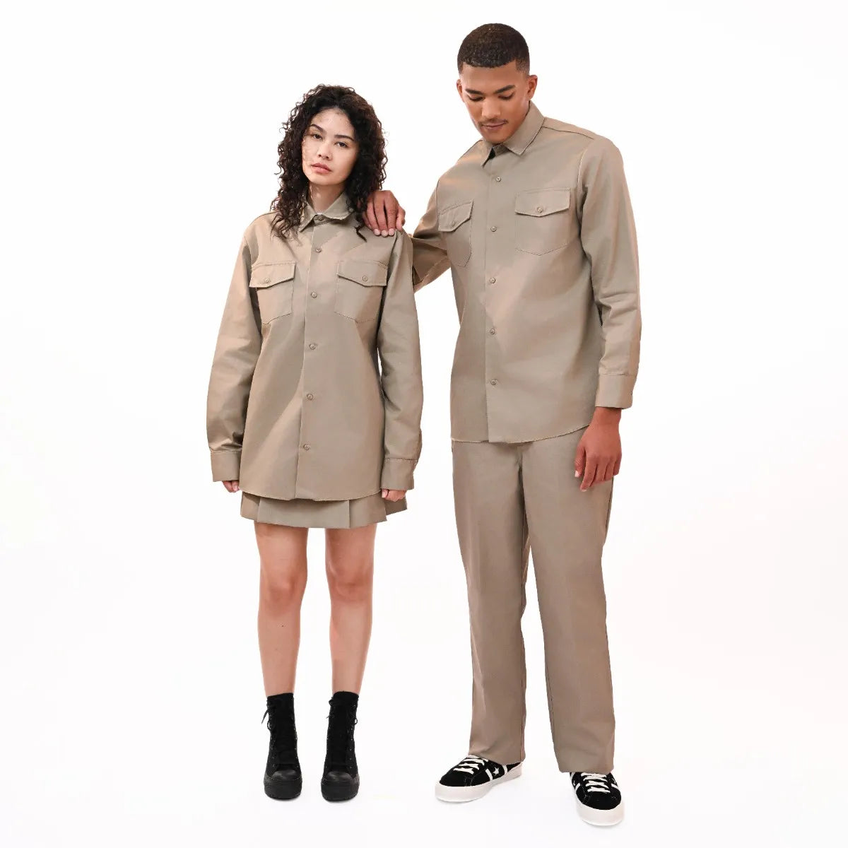 Dickies 847 Men's Shirt-Khaki 0004820.