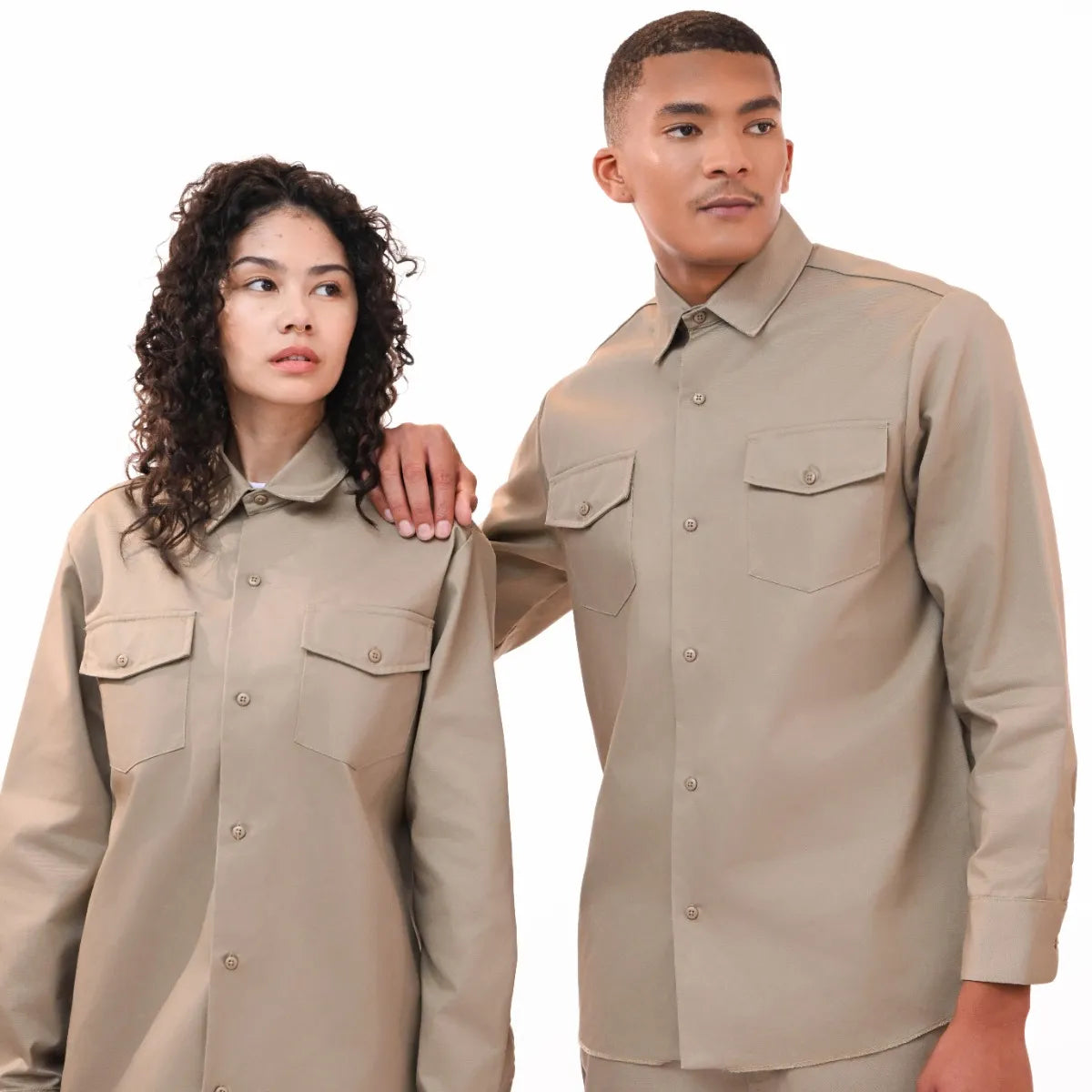 Dickies 847 Men's Shirt-Khaki 0004820.