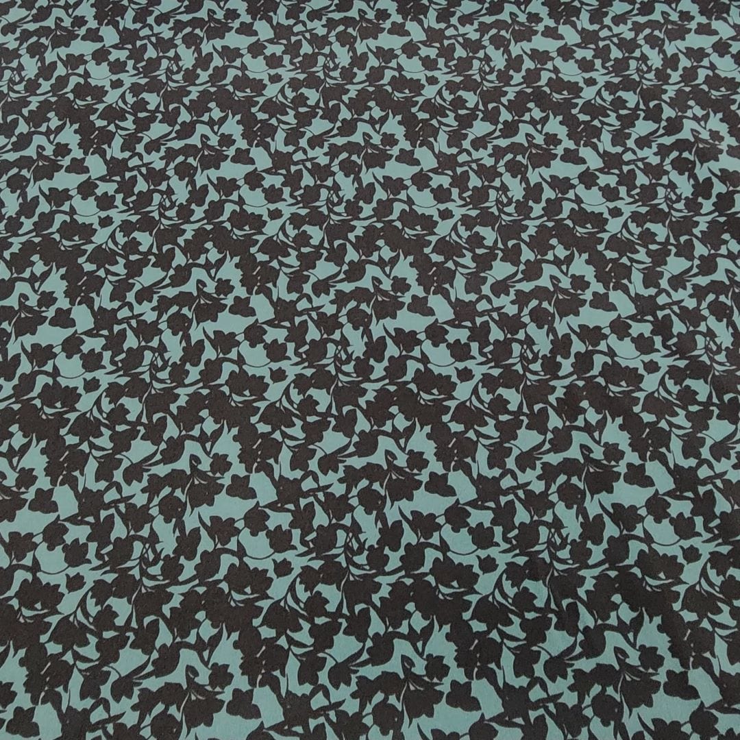 DTY Dress Fabrics Printed Dty Brushed Fabric 150cm Sea Pine (7508805845081)