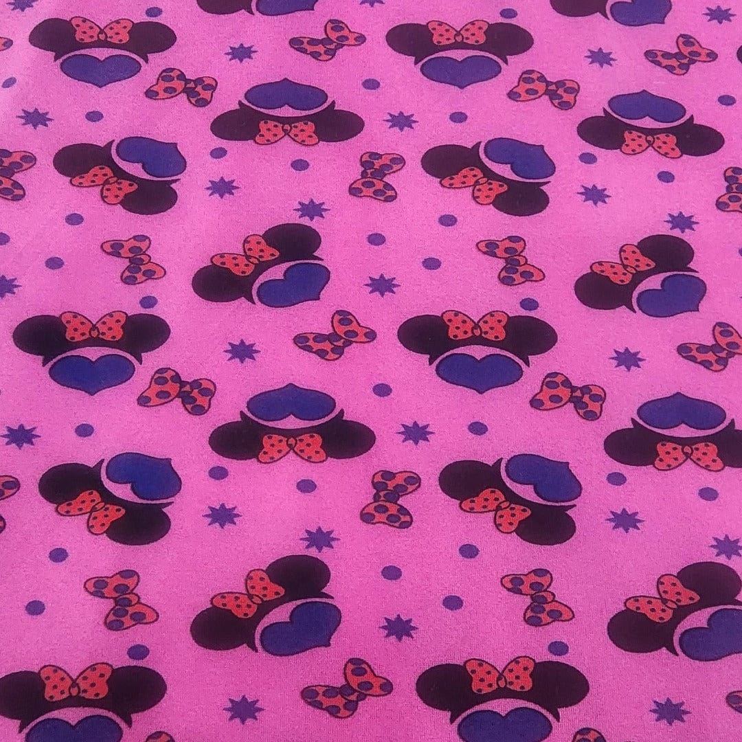 DTY Dress Fabrics Printed Dty Fabric 160cm Minnie (7562617946201)
