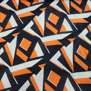 DTY Habby Printed Dty Brushed Fabric 150cm Orange (7508804960345)