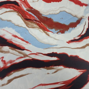 DULL SATIN SPANDEX Dress Fabric Red Blue Dull Satin Spandex 150cm