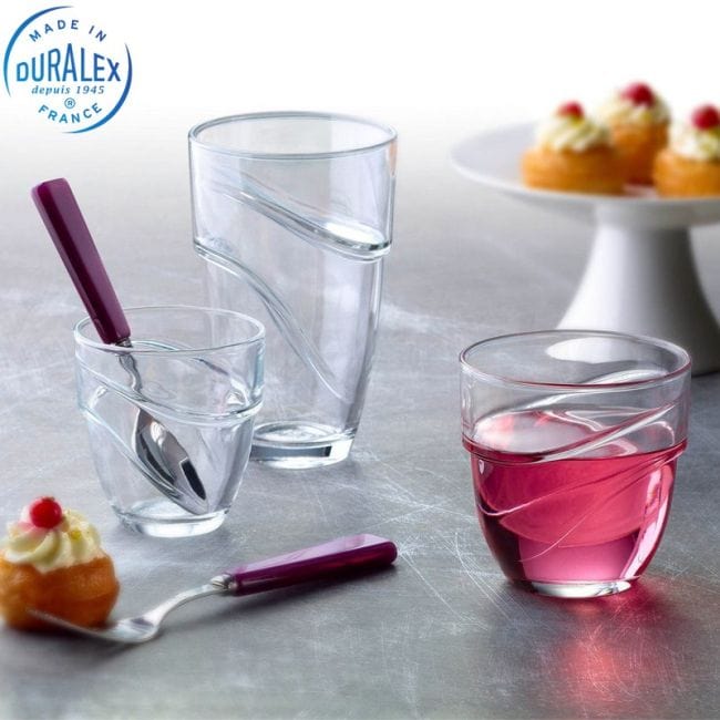Duralex GLASS Duralex Manhattan Clear Glass Tumblers 360ml Set Of 6 (2061856604249)