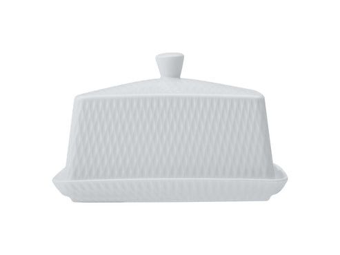 Maxwell & Williams White Basics Diamonds Butter Dish DV0137