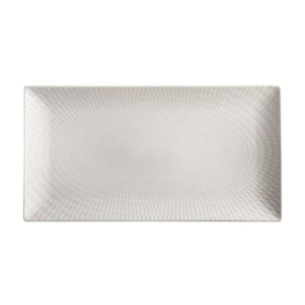Maxwell & Williams White Basics Diamonds Rectangular Platter 35x19cm DV0176.