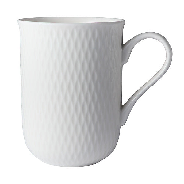 Maxwell & Williams White Basics Diamonds Regent Mug 350ml DV0258