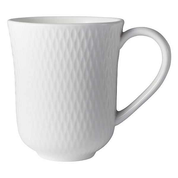 Maxwell & Williams White Basics Diamonds Imperial Mug 390ml DV0259