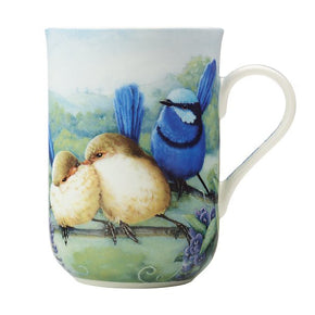 Maxwell & Williams Birds Of Australia Mug Splendid Fairy Wren 300ml DX0653