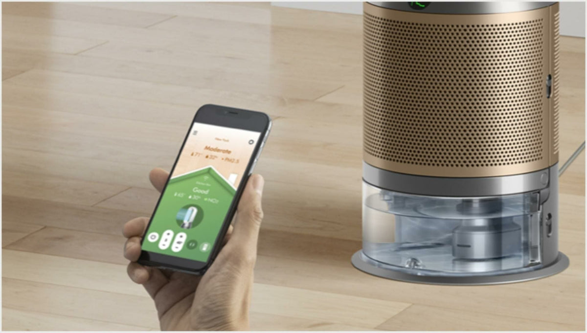 Dyson Air Purifier Dyson PH04 Purifier Humidify+Cool Formaldehyde White/Gold 379491-01 (7891605782617)