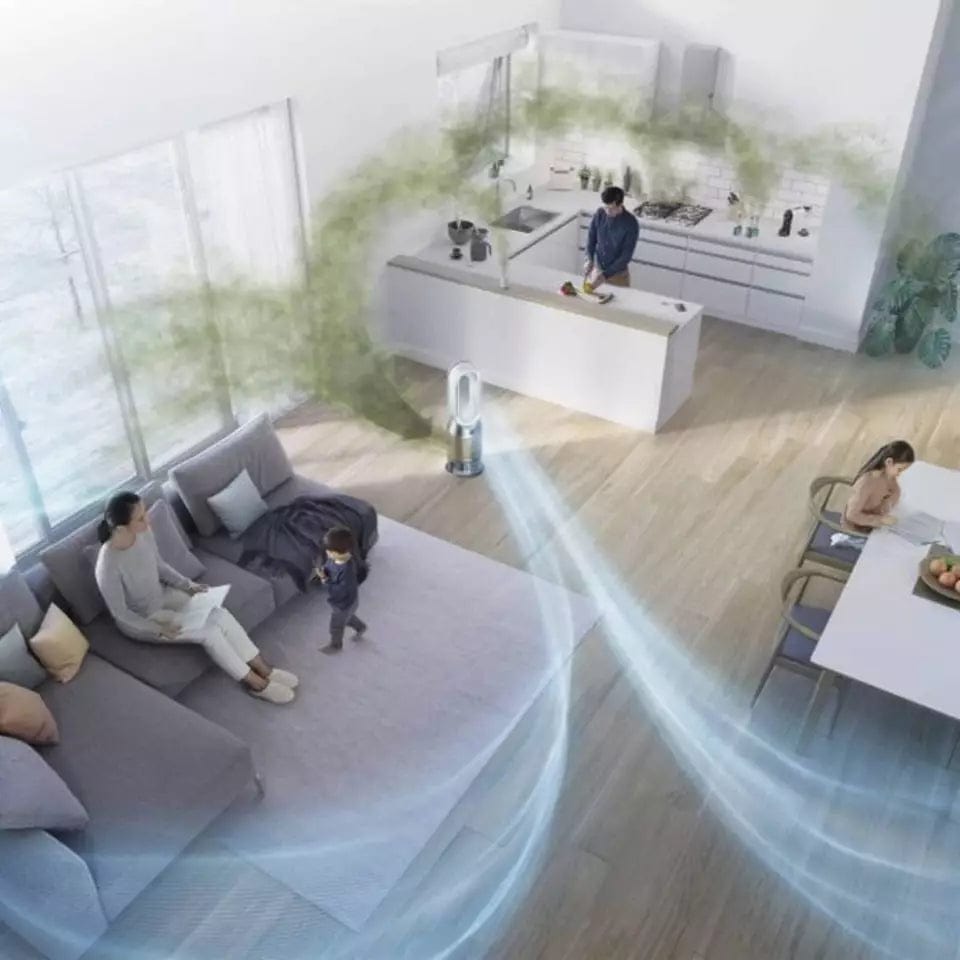 Dyson Air Purifier Dyson PH04 Purifier Humidify+Cool Formaldehyde White/Gold 379491-01 (7891605782617)