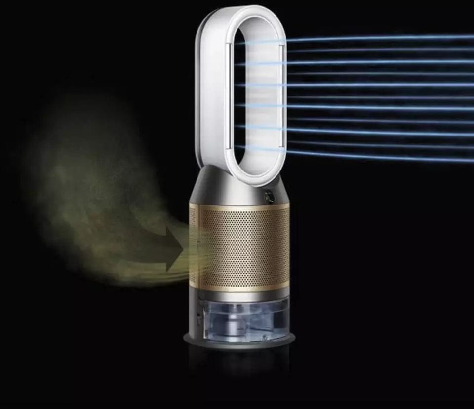Dyson Air Purifier Dyson PH04 Purifier Humidify+Cool Formaldehyde White/Gold 379491-01 (7891605782617)