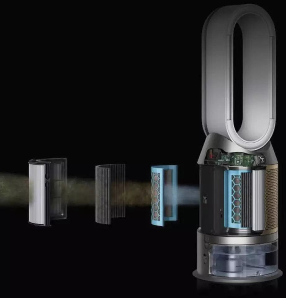 Dyson Air Purifier Dyson PH04 Purifier Humidify+Cool Formaldehyde White/Gold 379491-01 (7891605782617)
