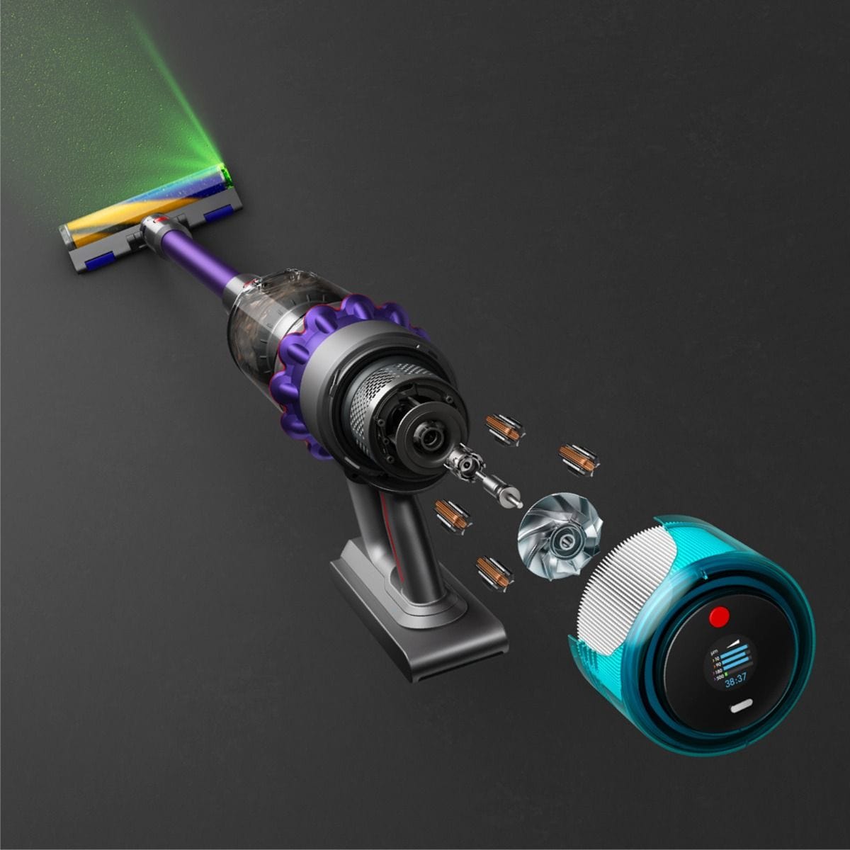 Dyson Cleaner Dyson Gen5 Detect™ Absolute (Purple) SV23 446989-01 (7535375384665)