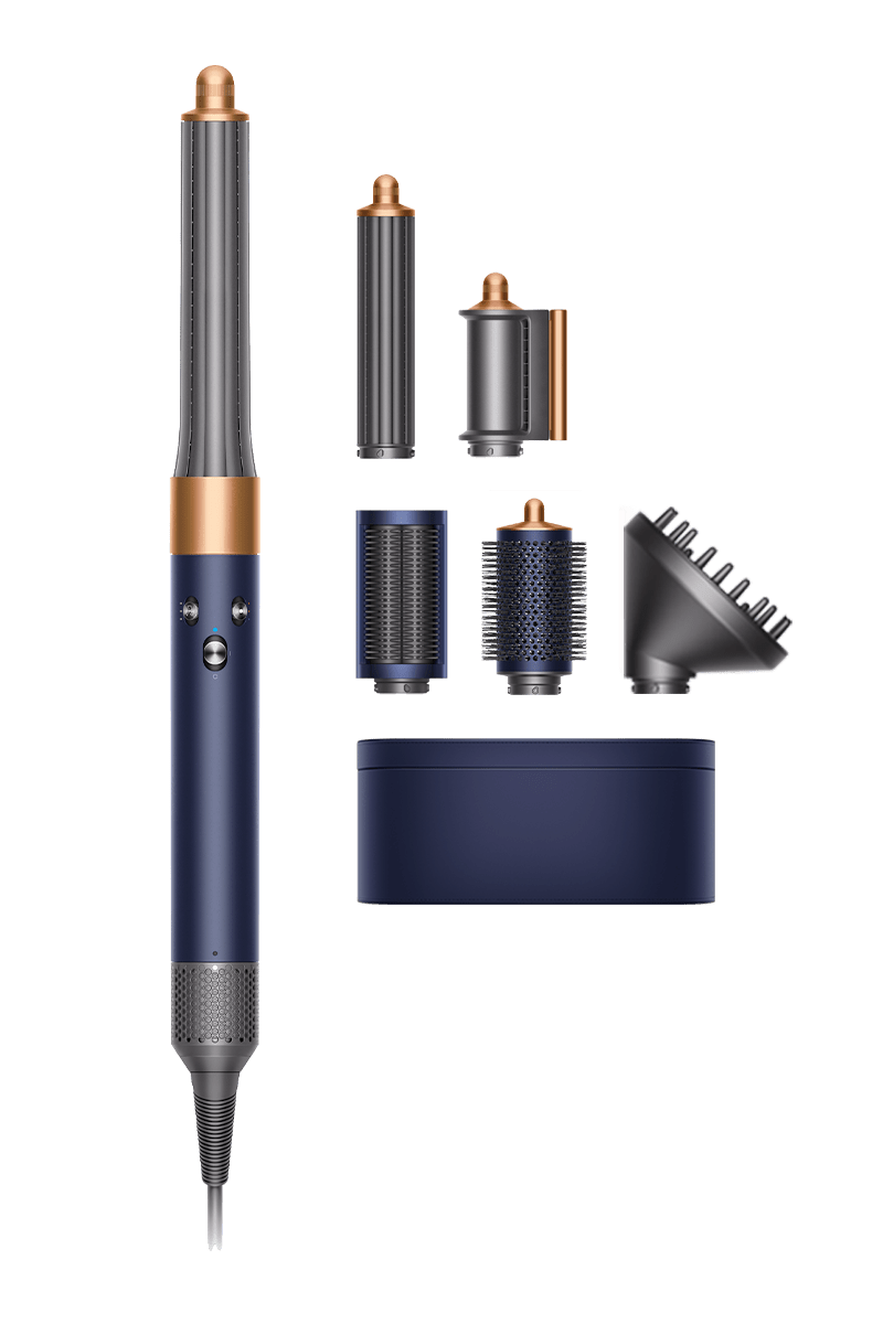 Dyson HAIR DRYER Dyson HS05 Airwrap Multi-Styler and Dryer Complete Long Volumise Prussian Blue\ Copper- 581143-01