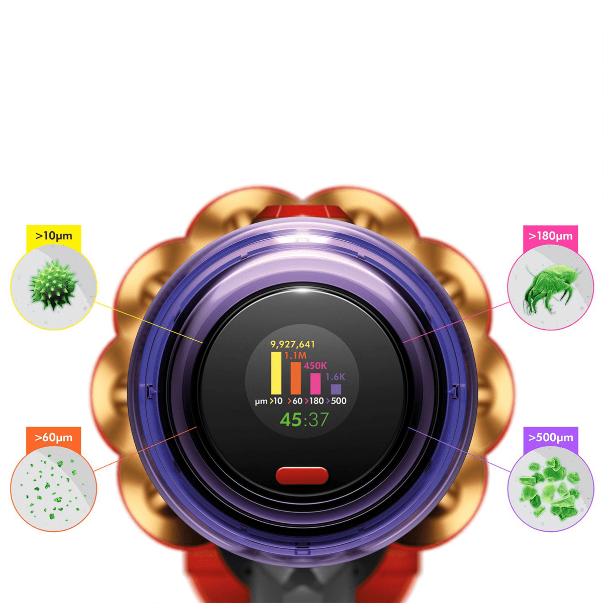 Dyson Vacuum Cleaner Dyson SV46 V12 Detect Slim Absolute Vacuum Cleaner (6996226244697)