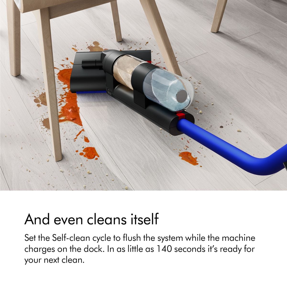 Dyson Vacuum Cleaner Dyson WashG1 Wet Floor Cleaner Matte Black/Ultra Blue 486236-01