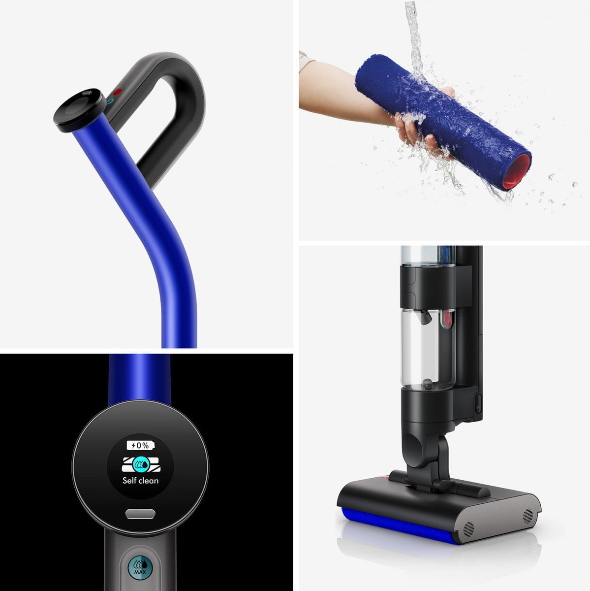 Dyson Vacuum Cleaner Dyson WashG1 Wet Floor Cleaner Matte Black/Ultra Blue 486236-01