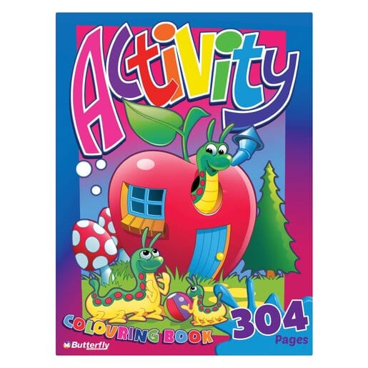 Butterfly Butterfly Giant Activity Book 304 Page (7409326030937)