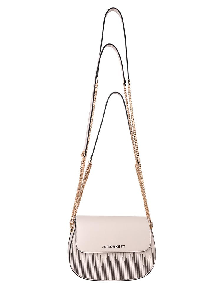 Jo Borkett Ladies Handbags Jo Borkett Tear Drop Flapover Sling JBH100261 (7768809635929)