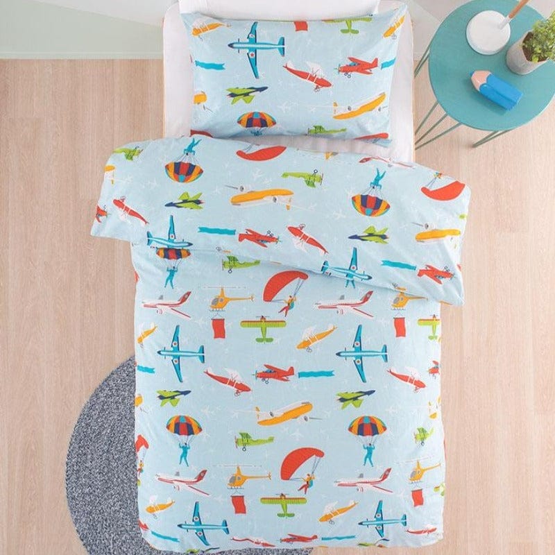 Linen House Duvet Cover Linen House Multi Taking Flight Duvet Cover Set (2144866369625)