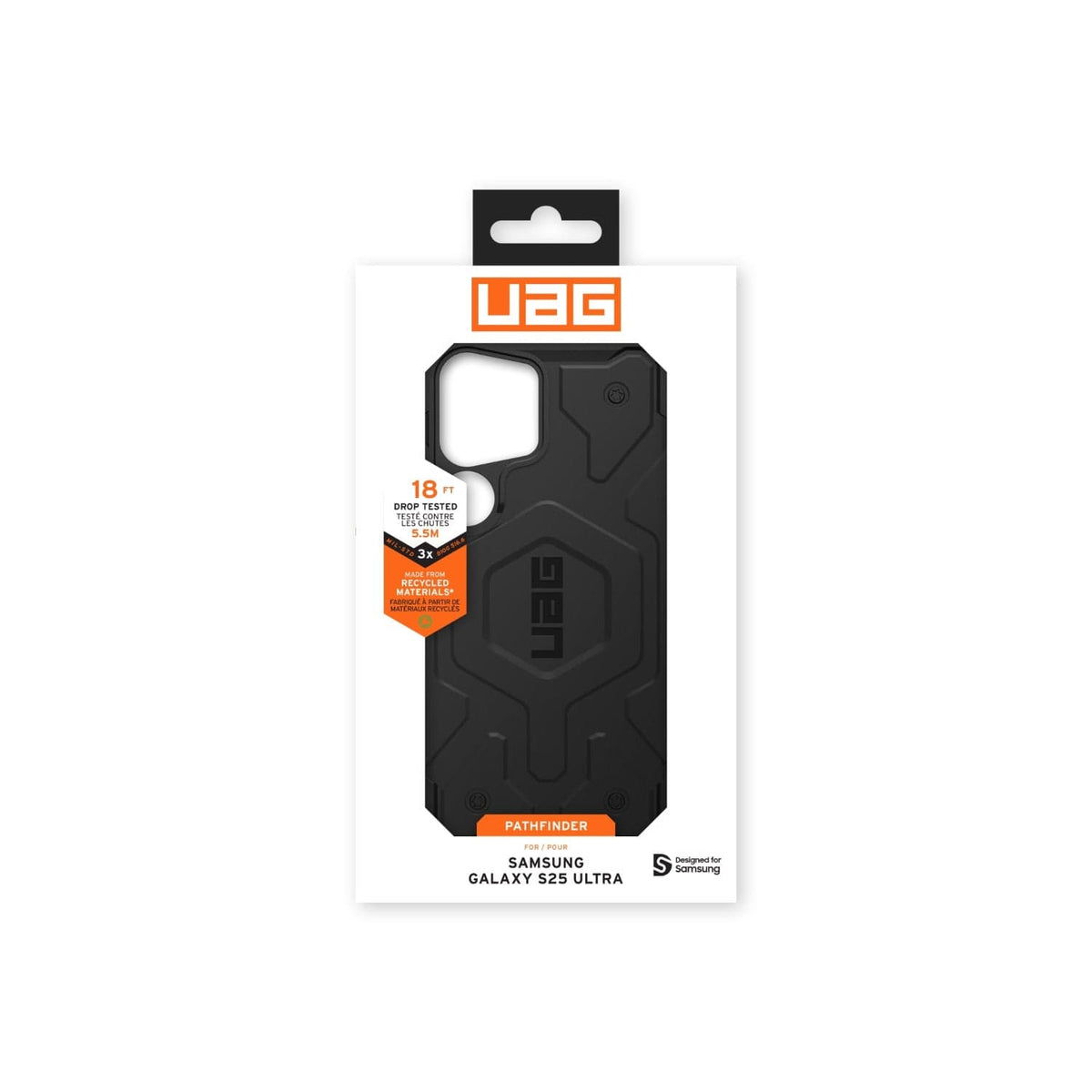 UAG Electronics Accessories UAG Pathfinder Case for Samsung Galaxy S25 Ultra – Black