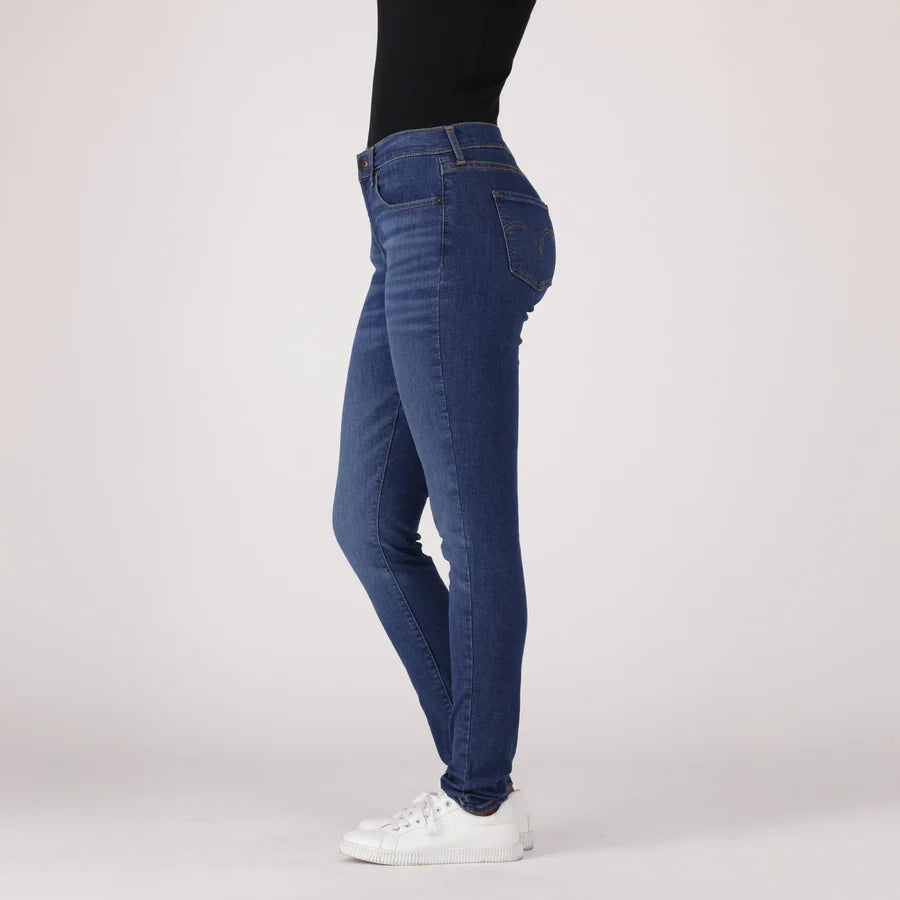 Levi's Curvy Hirise Superskinny Blue Wave Dark A41230042