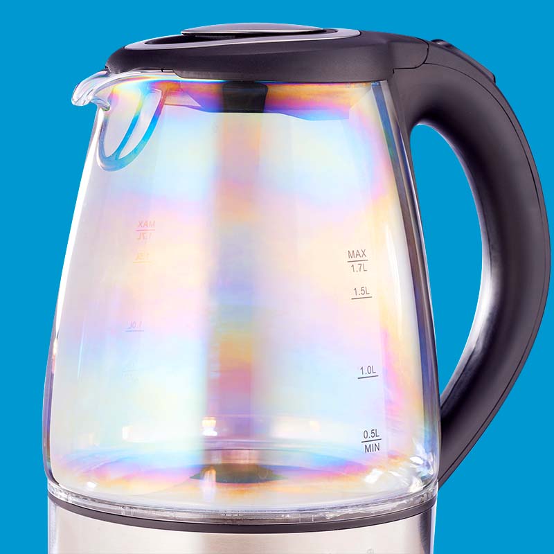 salton KETTLE Salton Rainbow - 1.7 Litre Cordless Glass Kettle SCKG80E (6815821824089)
