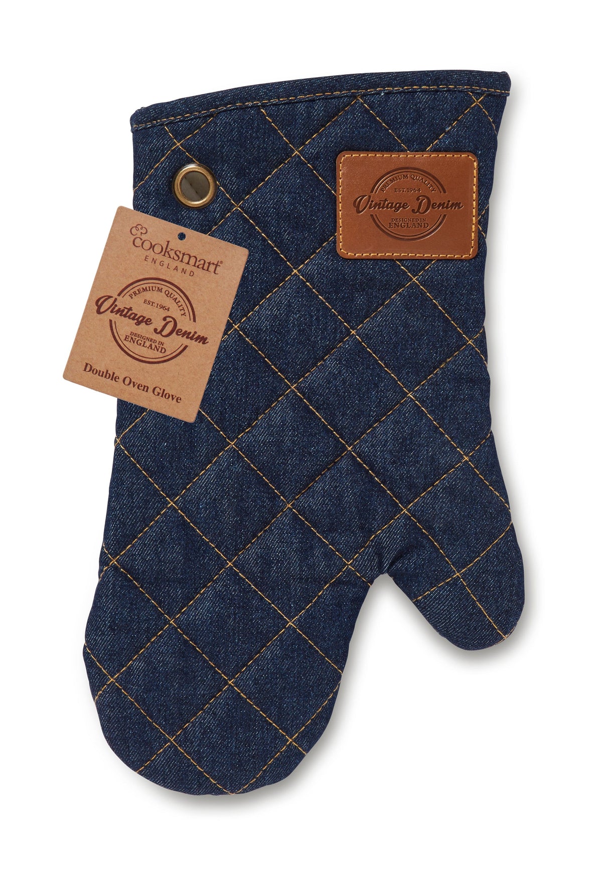 Cooksmart Teapot Cooksmart Oxford Denim Gauntlet CS9915 (7175873855577)