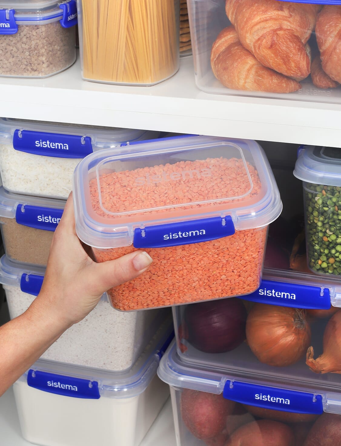 Sistema Sistema Rectangle Food Storage 1.49L 881640-8T (7303504396377)